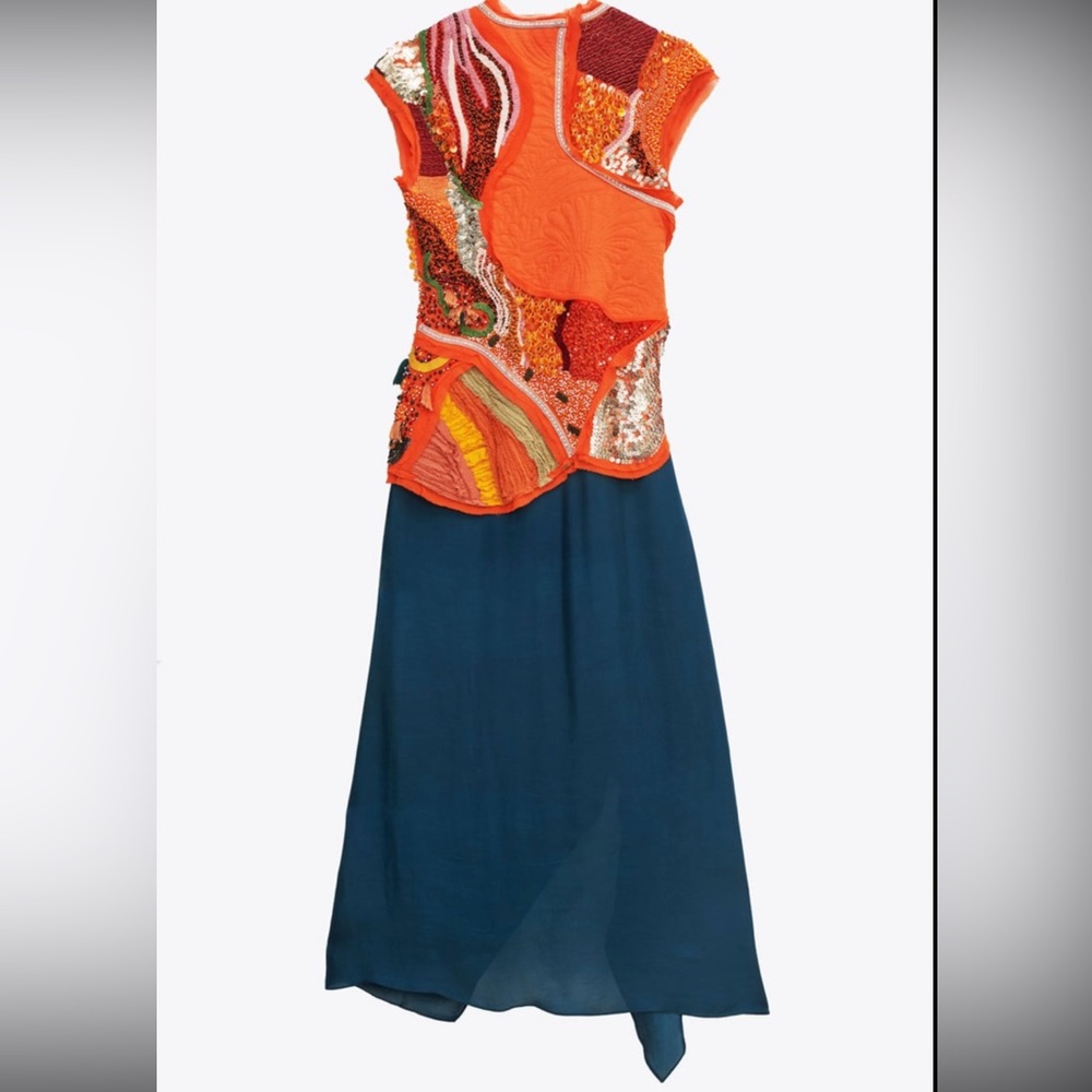 NWT ZARA BEADED DRESS LIMITED EDITION - Picture 8 of 14